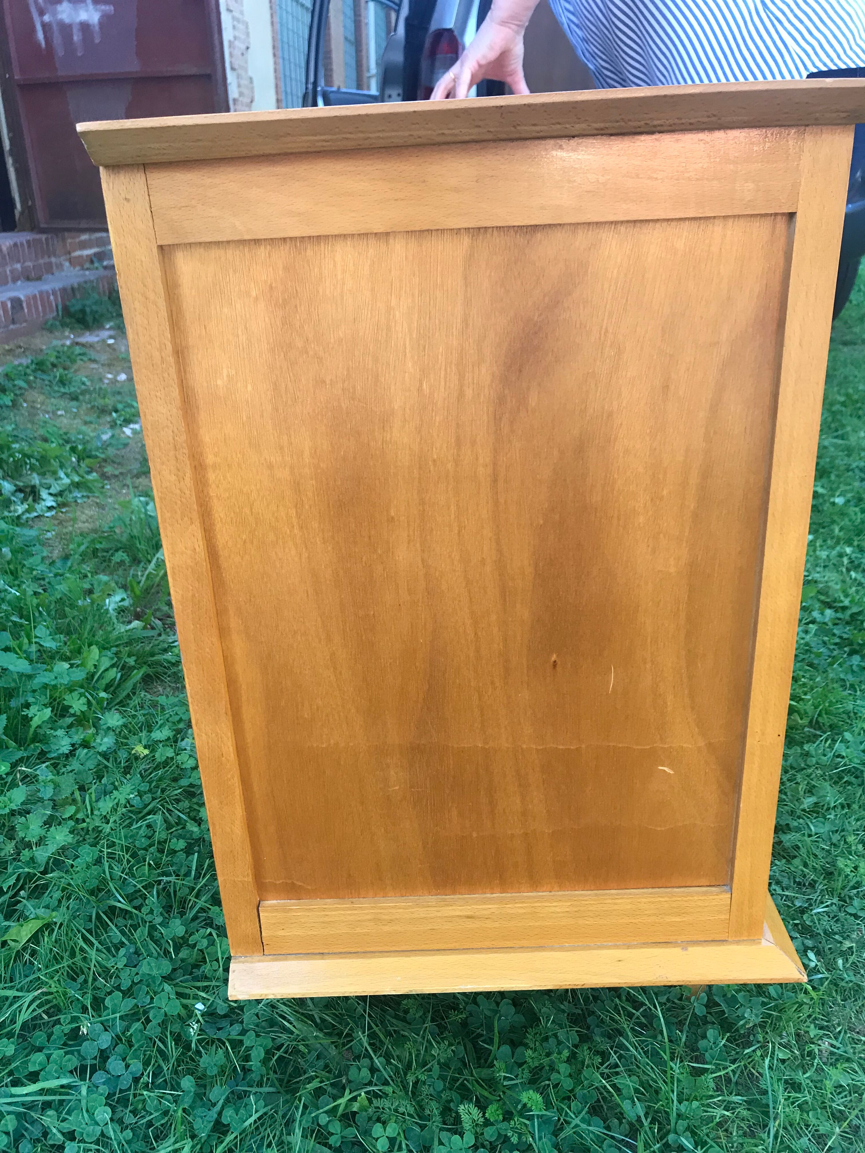 Commode vintage chêne