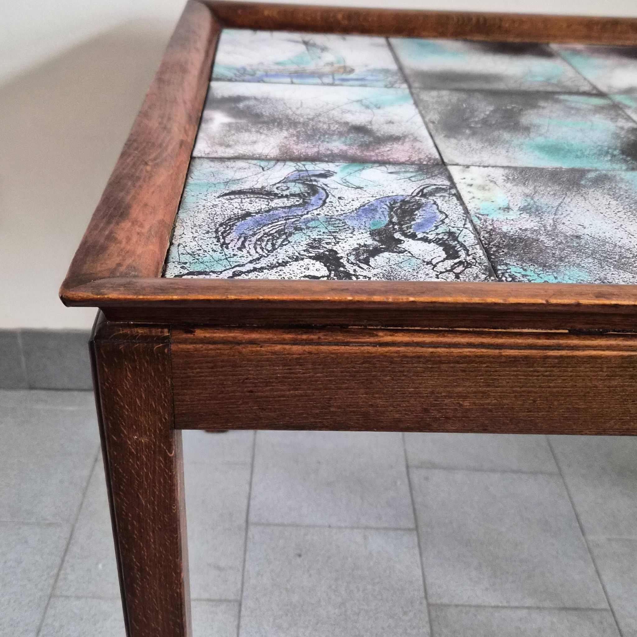 Table d'appoint scandinave de Frits Henningsen, 1940