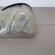 Large Wall Light from Murano Ice Glass, 29cm, Sölken Leuchten Germany, 1970