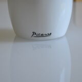 Ceramic vase after picasso " head leaning on the hands " 1962