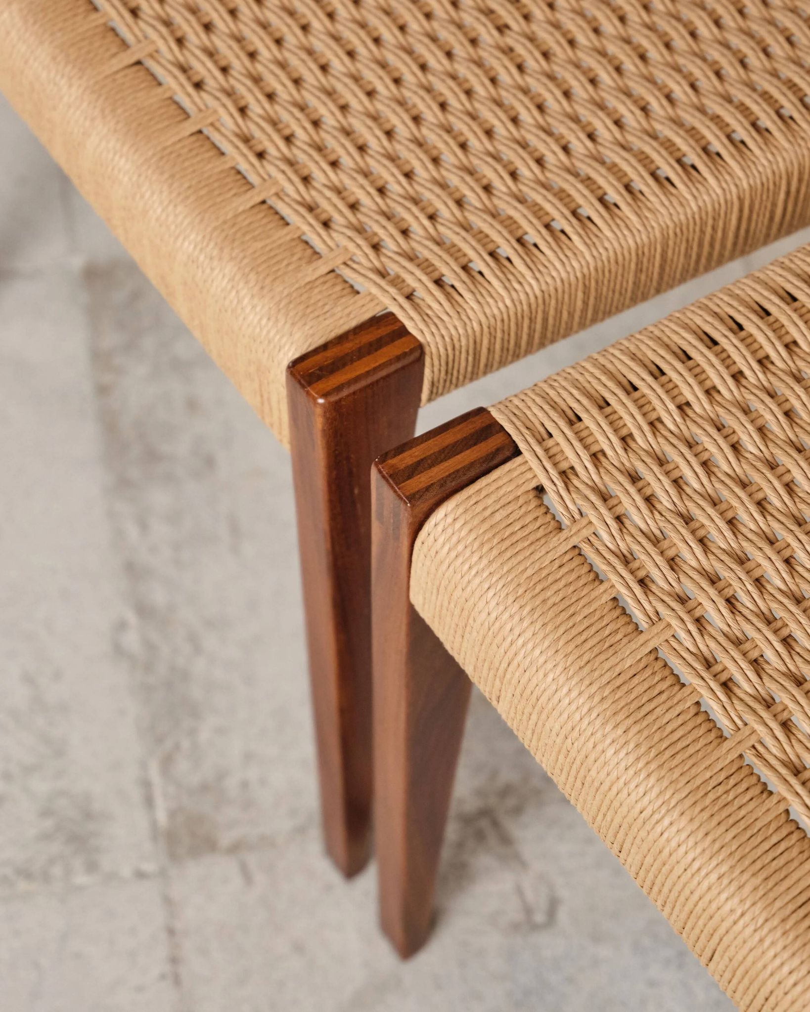 Set of 12 Pia chairs by Poul Cadovius, Denmark, 1950s
