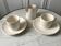 Duo of coffee cups and a Longchamp sugar bowl in 80s biscuit
