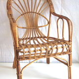 Armchair 60s rattan