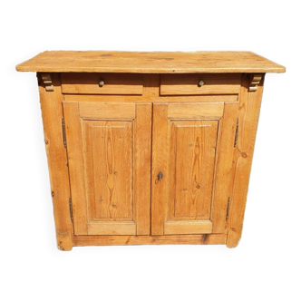 19th century pine buffet/counter