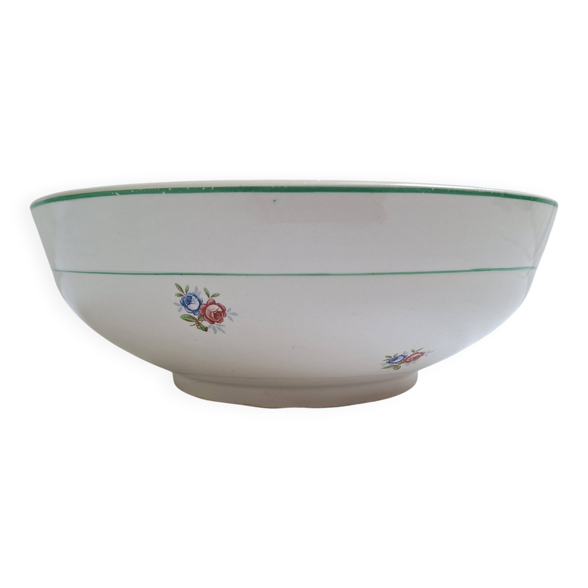 Sarreguemines and Digoin salad bowl