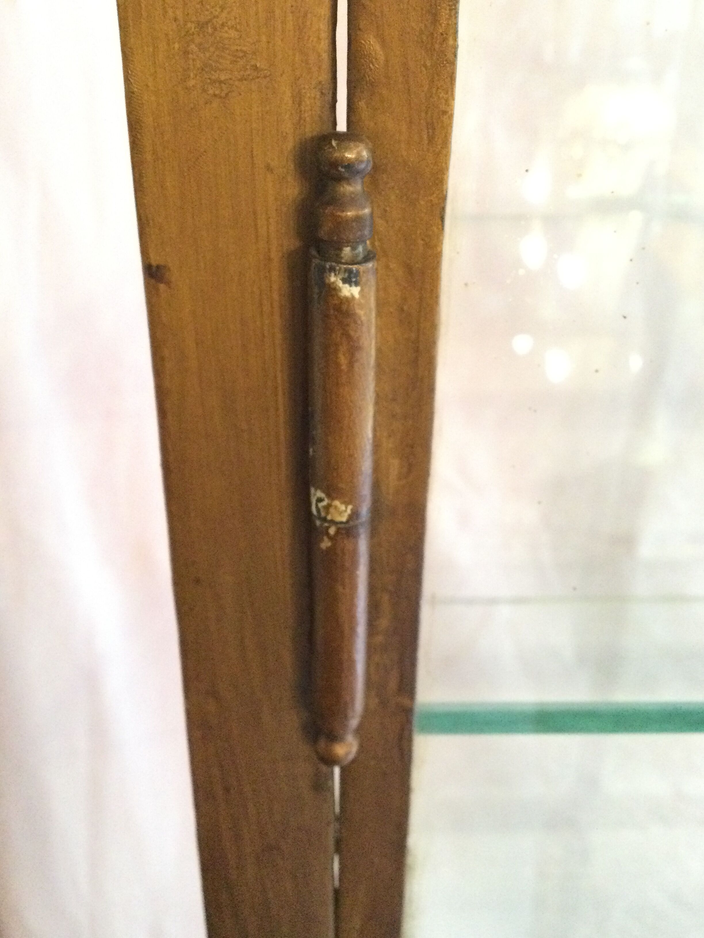 Two-door display case