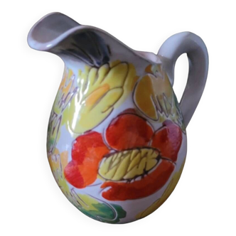 Vallauris ceramic pitcher 1960