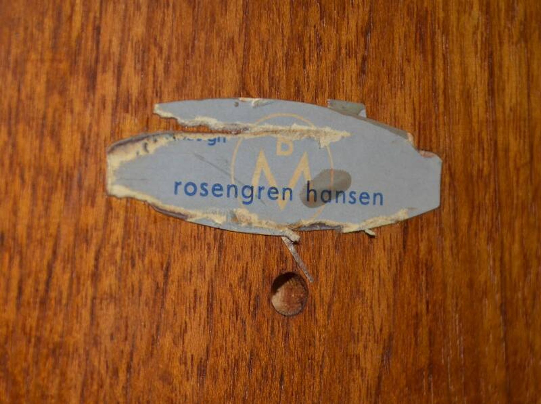 Danish enfilade in Rio rosewood by H. Rosengren Hansen 1960
