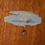 Danish enfilade in Rio rosewood by H. Rosengren Hansen 1960