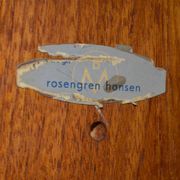 Danish enfilade in Rio rosewood by H. Rosengren Hansen 1960
