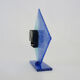 Vintage table clock in Murano glass year 70 80