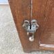 Vintage 1930s oak bar/icebox refrigerator