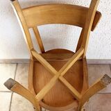 Duo of bistro chairs 60s
