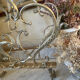 Italian bronze magazine rack