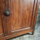 Vintage French Sideboard | 1920s Oak and Poplar Buffet with Locking Doors | Rustic Farmhouse Storage