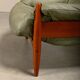 Lounge Chair in the manner Sergio Rodrigues and Jean Gillon, Oak / Leather