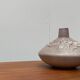 Large vase in German pottery from the mid-century with a crane ornament from Cortendorf.