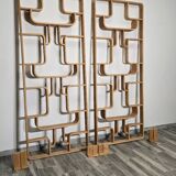 Room Dividers by Ludvik Volak for Drevopodnik Holesov, 1950s, Set of 2
