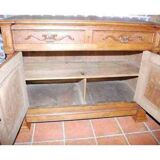 2-door oak bahut furniture