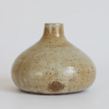 Signed sandstone vase