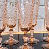 8 Rosaline champagne flutes