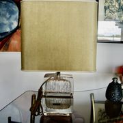 Vintage crystal lamp for the daum house in nancy 1960