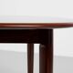 Midcentury Danish oval dining table in rosewood 1960s - with 2 extensions