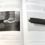 Entryway Set of Wall Mirror, Walnut Console and Bench by Brugnoli, Italy