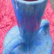 Ceramic Vase Pierrefonds stoneware Art Deco, signed with VERY LARGE SIZE HELMET!