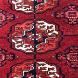 Vintage 126 X 194 CM hand made Persian Bukhara rug
