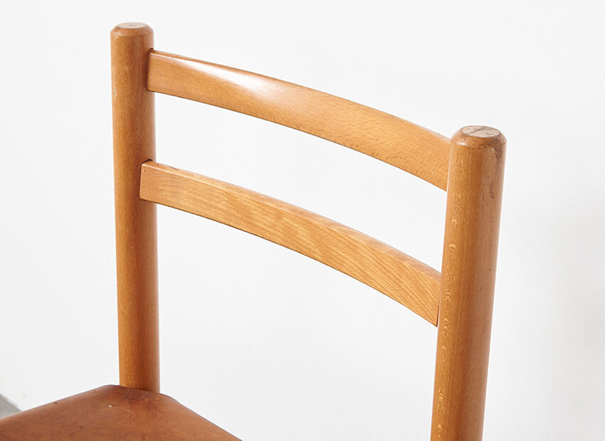 Ate van Apeldoorn Set of 6 Dining Chairs for Houtwerk Hattem 1960s