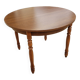Table ronde extensible année 70