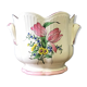 Cache pot ancien en faience de lunéville