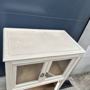 Small antique display cabinet