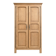 Two-door wardrobe – Solid oak – Provincial classic style – Sandblasted