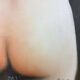 Painting of a woman from behind, oil on canvas, nude