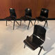 4 chaises Pagholz Thur op seat 1970