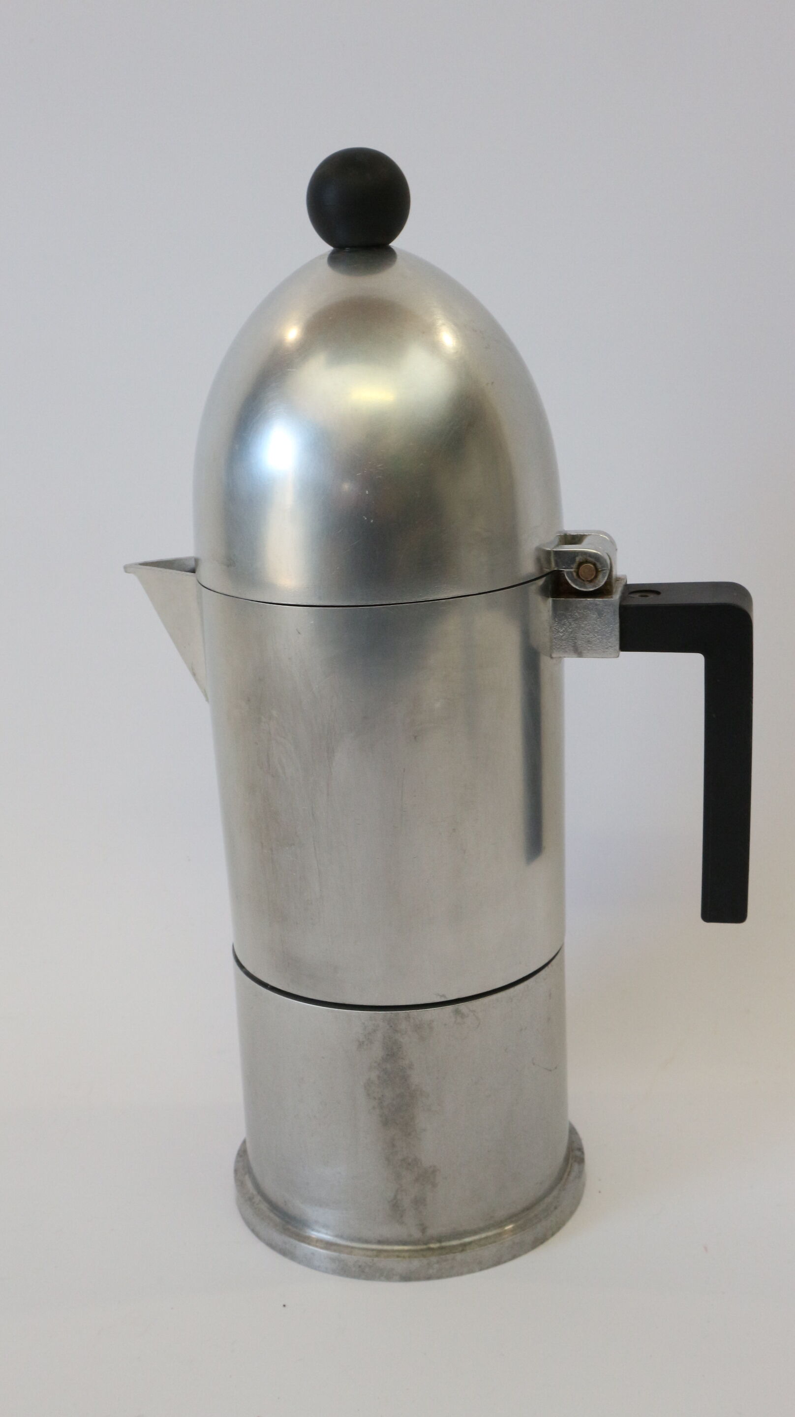 Two coffee maker Alessi, La cupola, Aldo Rossi design