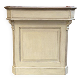 Reception counter 80th in fir wood
