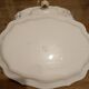 Tureen and platter signed Bondil in Moustiers, Provençal art earthenware