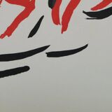 Marino marini: rider - original lithograph