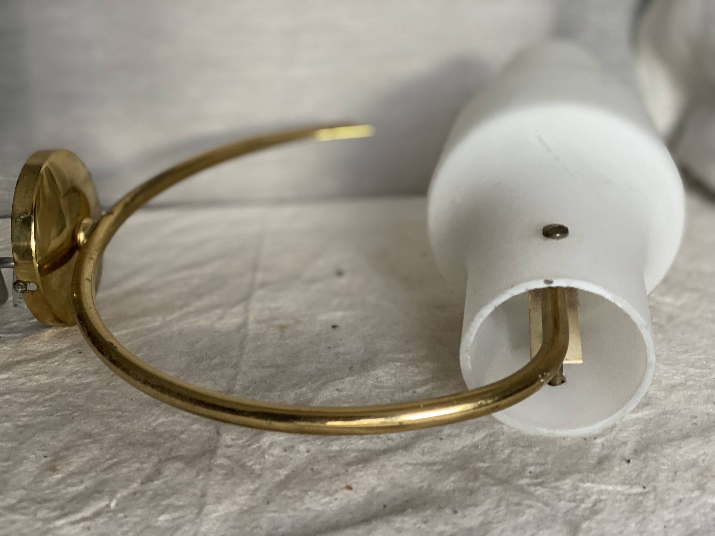 Pair of Arlus Vintage 1950 wall lights