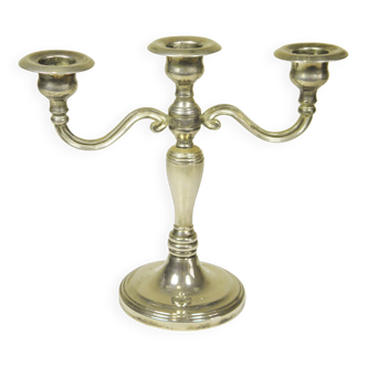 Chandelier en métal argenté 20 cm