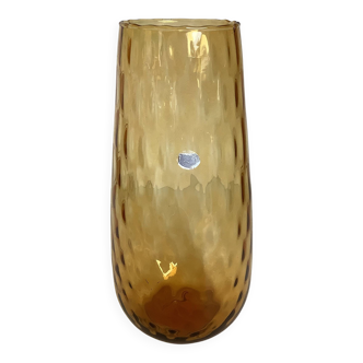 Asymmetrical Empoli vase Made in Italy