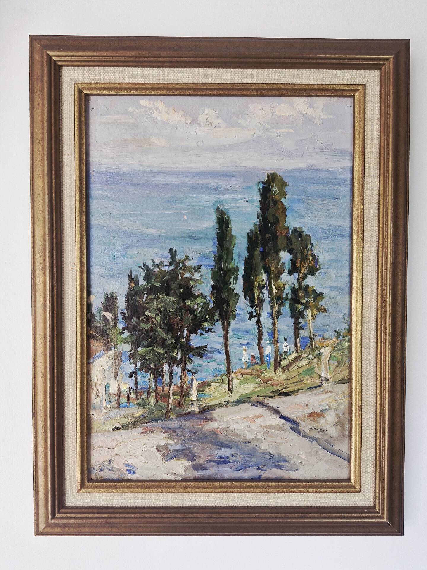 Peinture sur panneau