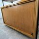 Modular shelf from the 1950s, wood and metal, vintage.
