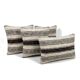 Set of 4 vintage kilim cushion covers 41x41 cm