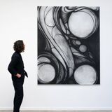 "Shape of femininity" Contemporary painting Harrison Prignet