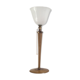 Light oak Mazda lamp, Art Deco