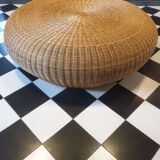 Table basse Ronde en osier